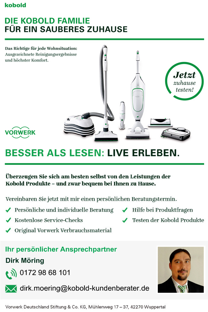 Vorwerk Haushaltsgeräte & Raumpflege Produkte